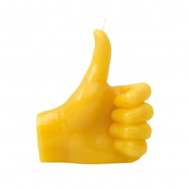 Helio Ferretti | Body Shapes Thumbs Up Candle | Yellow