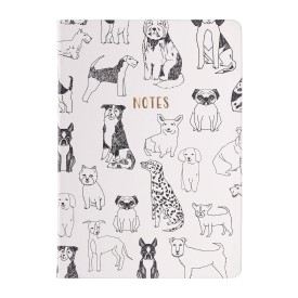 Eccolo | A5 Lined Soft Cover Journal | Pooches Galore