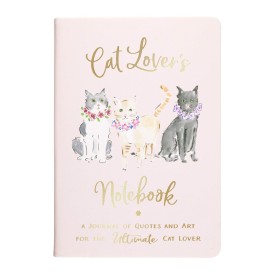 Eccolo | A5 Soft Cover Cat Lover Journal | Pastel Pink
