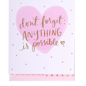 Eccolo | Scalloped Tab Pad | Anything Is Possible | 6x7.75"