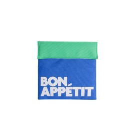 Helio Ferretti | Bon Appetit Stain Resistant Snack Bag | Blue