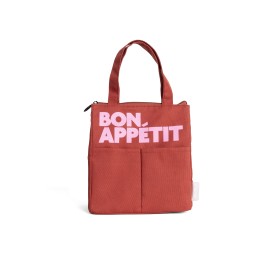 Helio Ferretti | Bon Appetit Lunch Bag | Burgundy Red