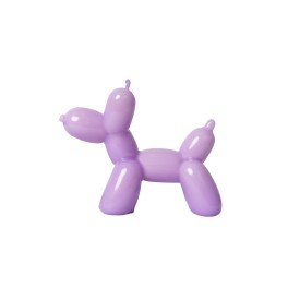 Helio Ferretti | Balloon Dog Candle | Violet